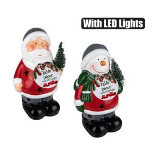 Christmas Cermic Figure with Light