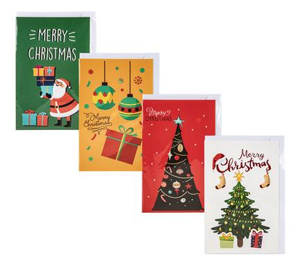 Christmas Card & Envelope 13cm