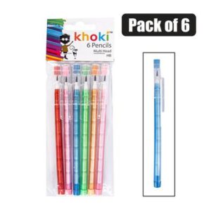 Khoki Pencil Bullet Refillable 6pk