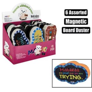 White Board Duster Magnet Novel Sayings