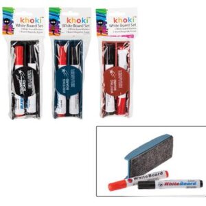 Khoki Marker Whiteboard with Magnetic Eraser