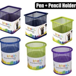 Khoki Stationery Pen/pencil Holder Metal