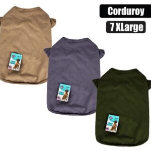 Petmall Pet Dog Shirt Corduroy - 7x Large