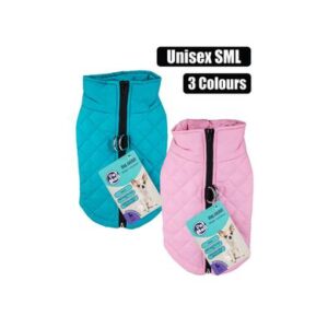 Petmall Pet Dog Jacket with Zip Unisex-small