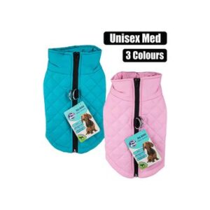 Petmall Pet Dog Jacket with Zip Unisex-medium