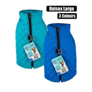 Petmall Pet Dog Jacket with Zip Unisex-large