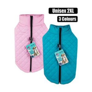 Petmall Pet Dog Jacket with Zip unisex-2xl