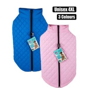 Petmall Pet Dog Jacket with Zip unisex-4xl