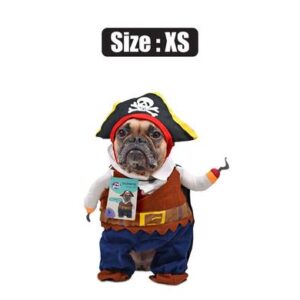 Petmall Pet Dog Novelty Clothing Pirate-xs
