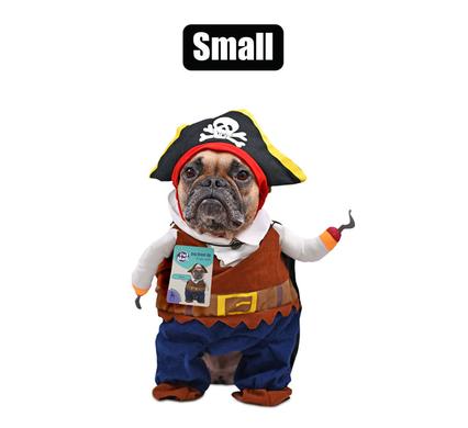 Petmall Pet Dog Novelty Clothing Pirate-small