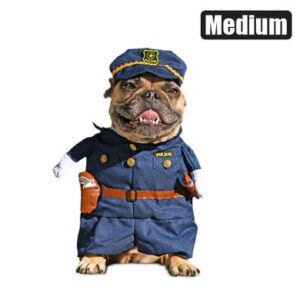 Petmall Pet Dog Novelty Clothing Police-medium