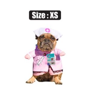 Petmall Pet Dog Novelty Clothing Nurse-xs