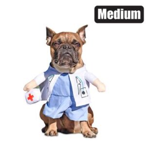 Petmall Pet Dog Novelty Clothing Doctor-medium