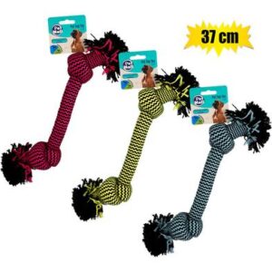 Petmall Pet Dog Tug Toy String Dbl Knot 37cm