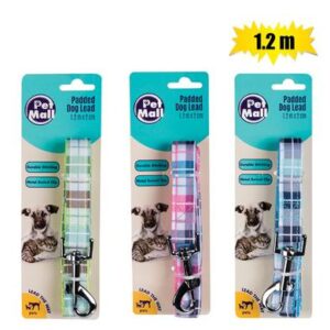 Petmall Pet Dog-lead Tartan 1.2mx 2cm