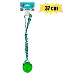 Petmall Pet Dog Toy Rope and Ball Stretchy 37cm