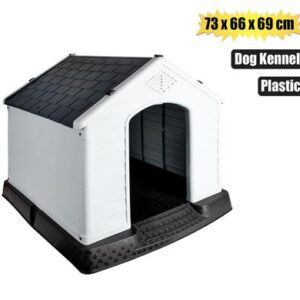 Petmall Pet Dog Kennel 73 x 66 x 69cm Plastic