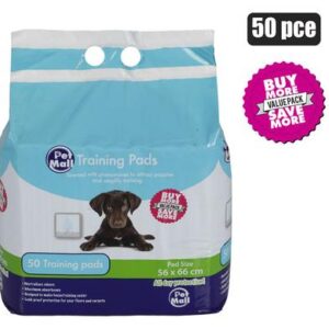 Petmall Pet Puppy Training Pad 50-piece 56 x 66cm