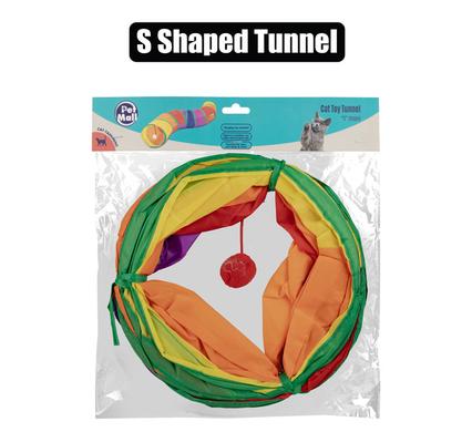 Petmall Pet Cat Toy Tunnel "s" Shaped