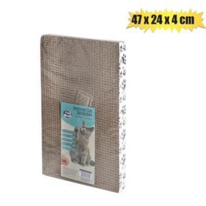 Petmall Pet Cat Scratch Pad Cardboard 47 x 24 x 4cm
