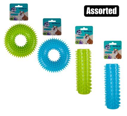 Petmall Pet Dog Toy Ring/stick Tpr Spiked