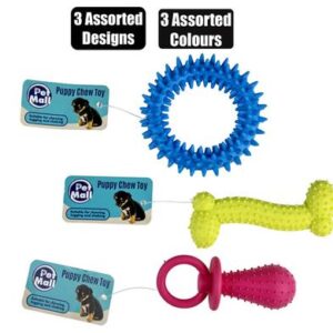 Petmall Pet Toy Puppy Chews Tpr Assorted