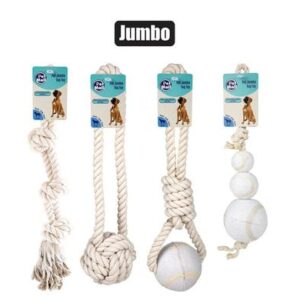 Petmall Pet Dog Toy Tug Rope Jumbo Assorted