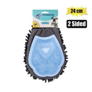 Petmall Pet Grooming Glove 2 Sided 24cm