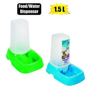 Petmall Pet Dog/cat Bowl Self-feeder 1.5lt