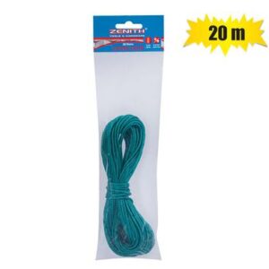 Lacing-cord 2mmx 20m Grn/black Zenith – Assorted