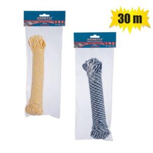 Ski-rope 5mm x 30m-hank 2-color Zenith