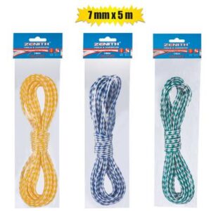 Ski-rope 7mm x 5m-hank 2-color Zenith