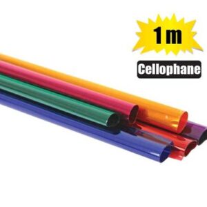 Gift Wrap Cellophane 500mmx 1m – Assorted