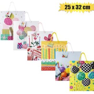 Gift-bag Paper Large 25 x 32cm Birthday