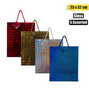 Gift-bag Hologram Large 25 x 32cm Gloss