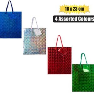 Gift-bag Hologram Medium 18 x 23cm Gloss