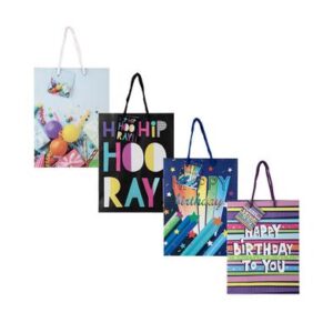 Gift-bag Paper Medium 18 x 23cm Birthday