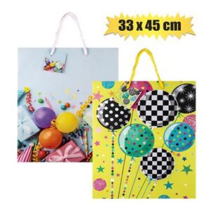 Gift-bag Paper Jmb 33 x 45cm Birthday