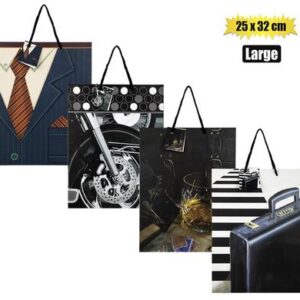 Gift-bag Paper Large 25 x 32cm Male