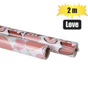 Gift Wrap 700mmx 2m Love