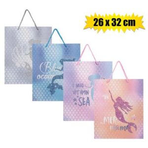 Gift-bag Paper Large Mermaid 26 x 32cm