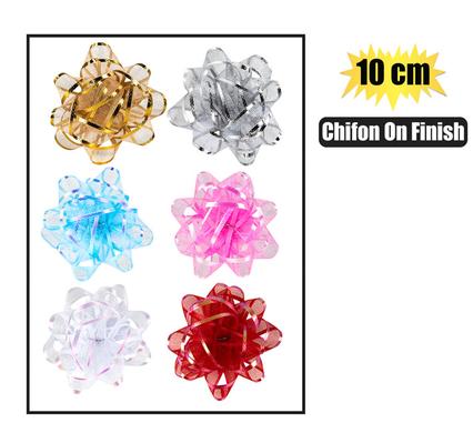 Gift-bow Chifon Finish 10cm