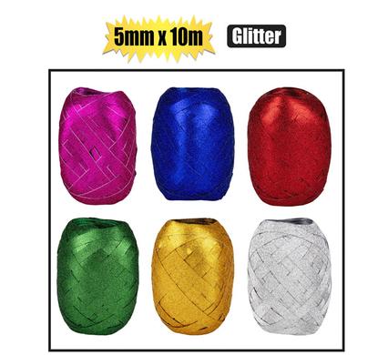 Gift Ribbon Glitter 5mmx 10m