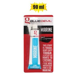 Glue-devil Silicone 90ml Marine (clear)