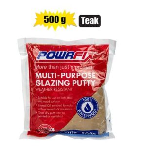 Powafix Putty Multi-purpose Teak 500g