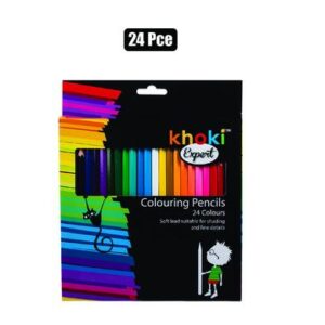 Khoki Expert Pencil Crayon Expert 24-piece (Arts & Crafts)