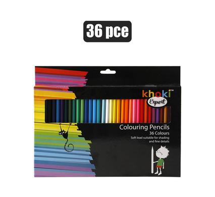 Khoki Expert Pencil Crayon Expert 36-piece (Arts & Crafts)