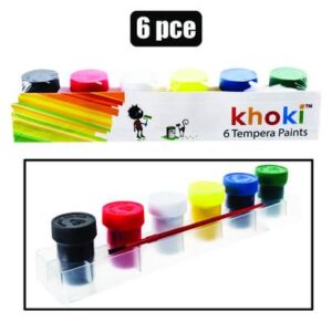Khoki Paint Tempera 6-piece (Arts & Crafts)