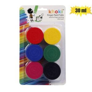 Khoki Paint Water Based 6 Colour (Arts & Crafts)