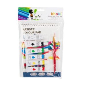 Khoki Sketch Pad & Paint Set (Arts & Crafts)